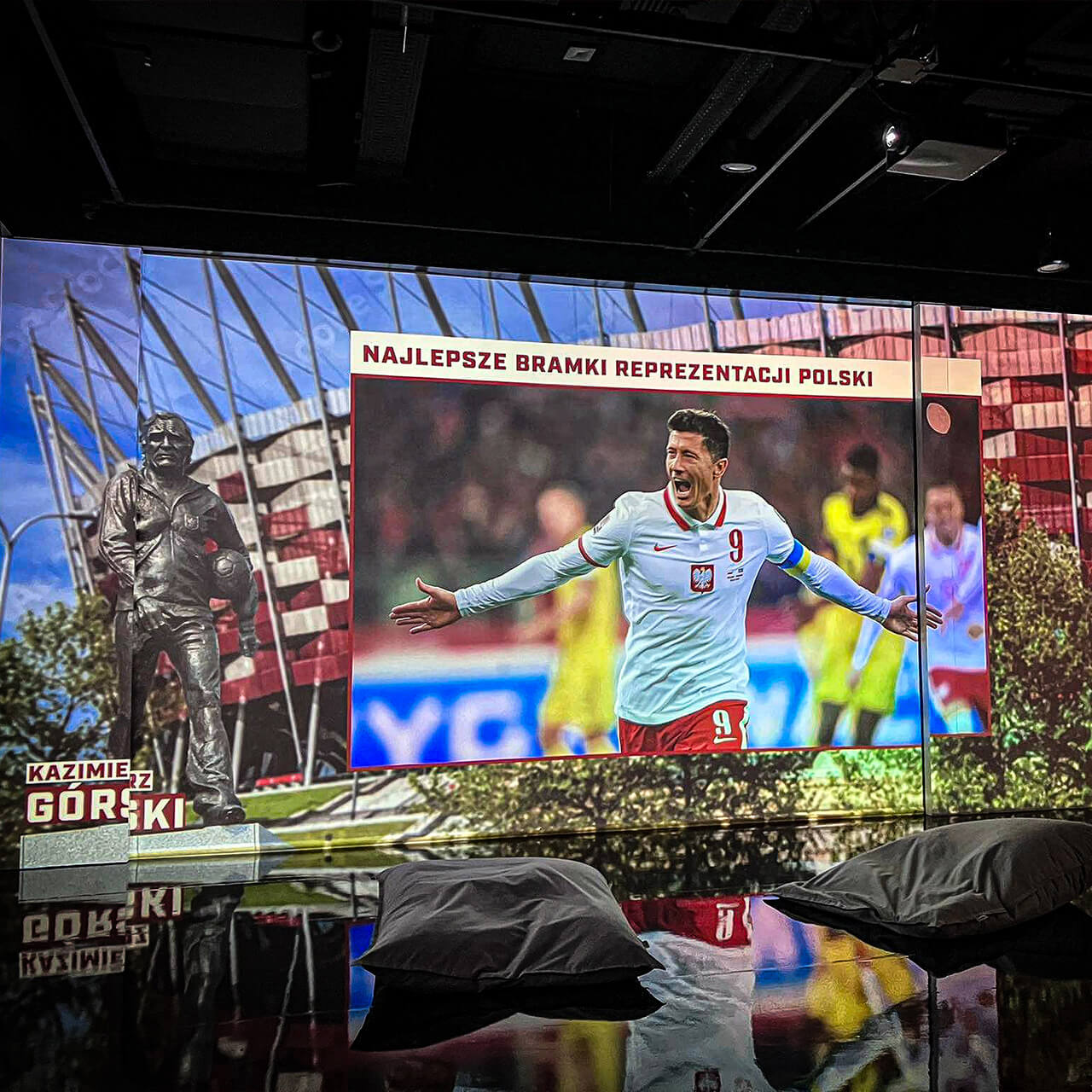 Polska na mundialach - wystawa immersyjna w Art Box Experience