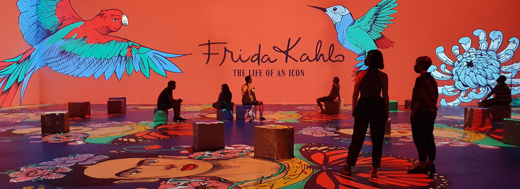 Frida Kahlo - wystawa immersyjna w Art Box Experience