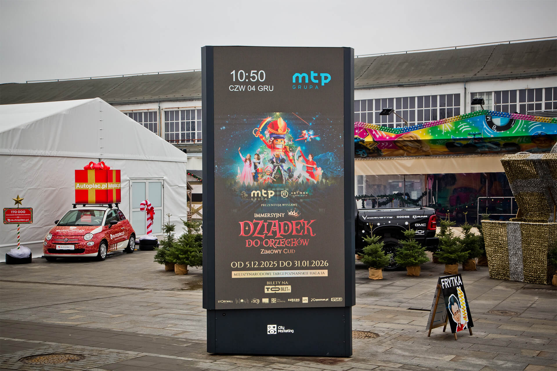 Dziadek do Orzechów w Art Box Experience Poznań