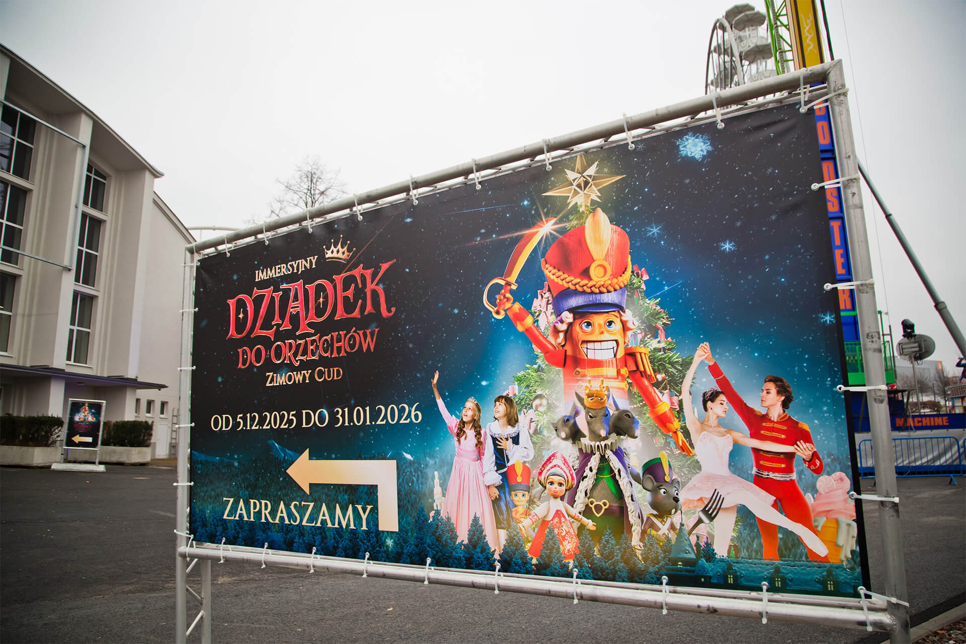 Dziadek do Orzechów w Art Box Experience Poznań