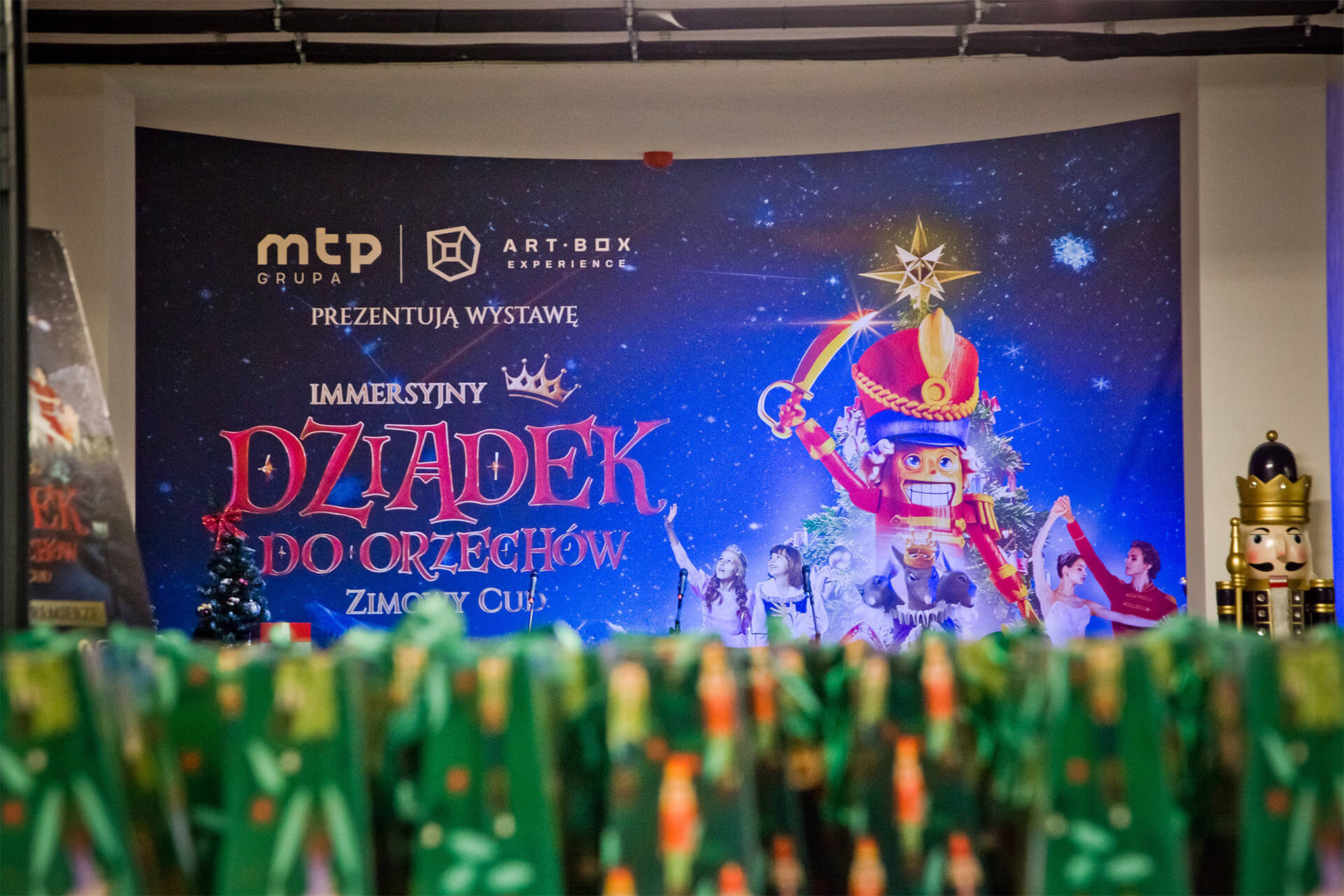 Dziadek do Orzechów w Art Box Experience Poznań