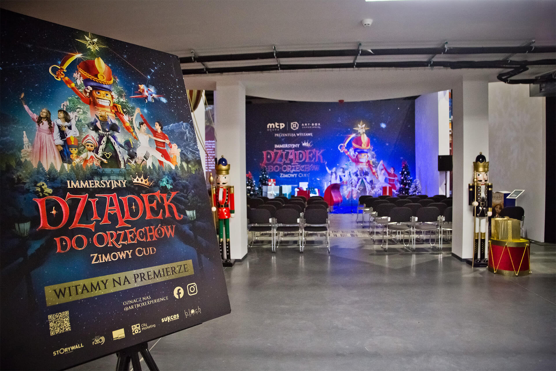 Dziadek do Orzechów w Art Box Experience Poznań