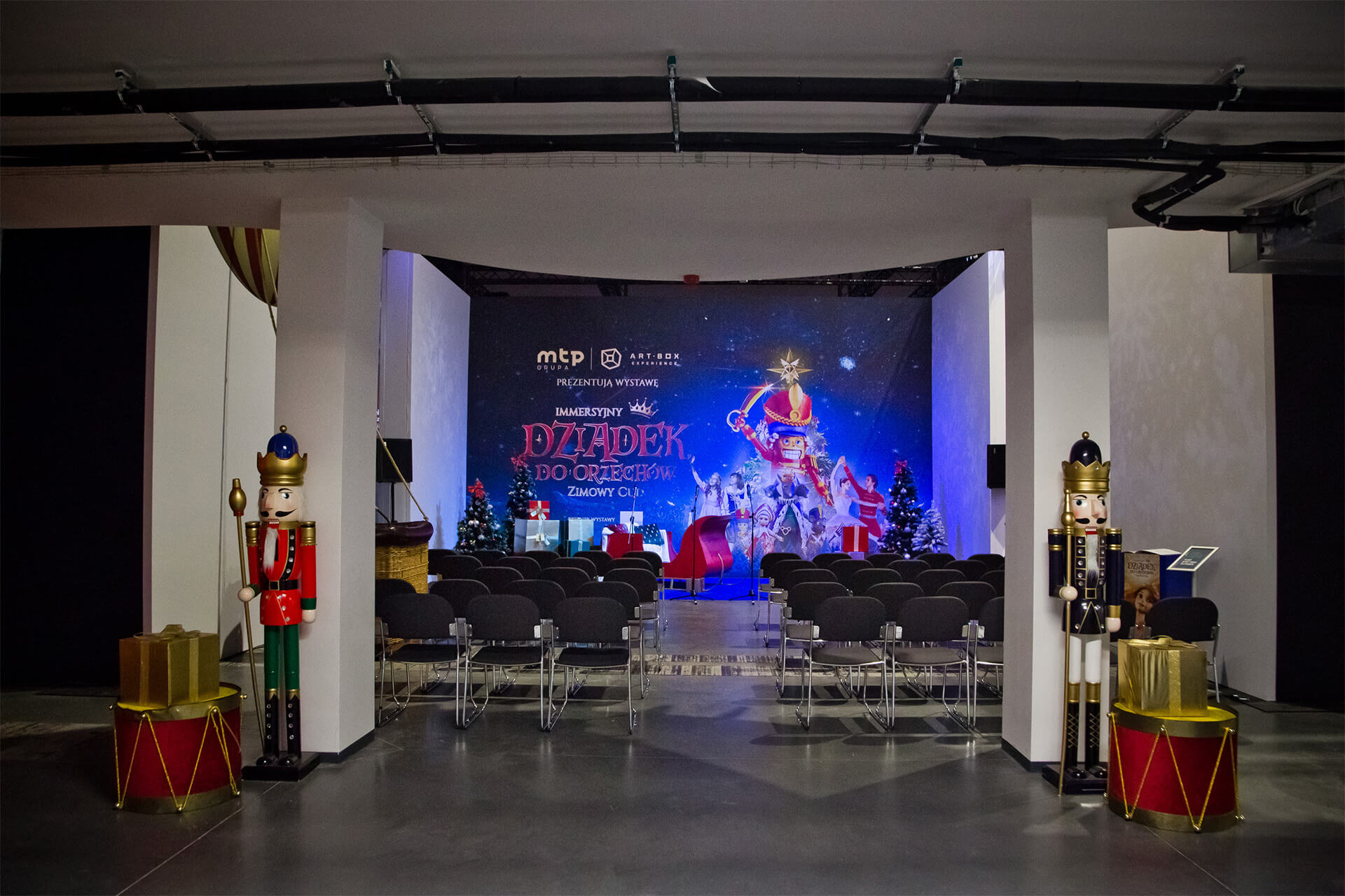 Dziadek do Orzechów w Art Box Experience Poznań