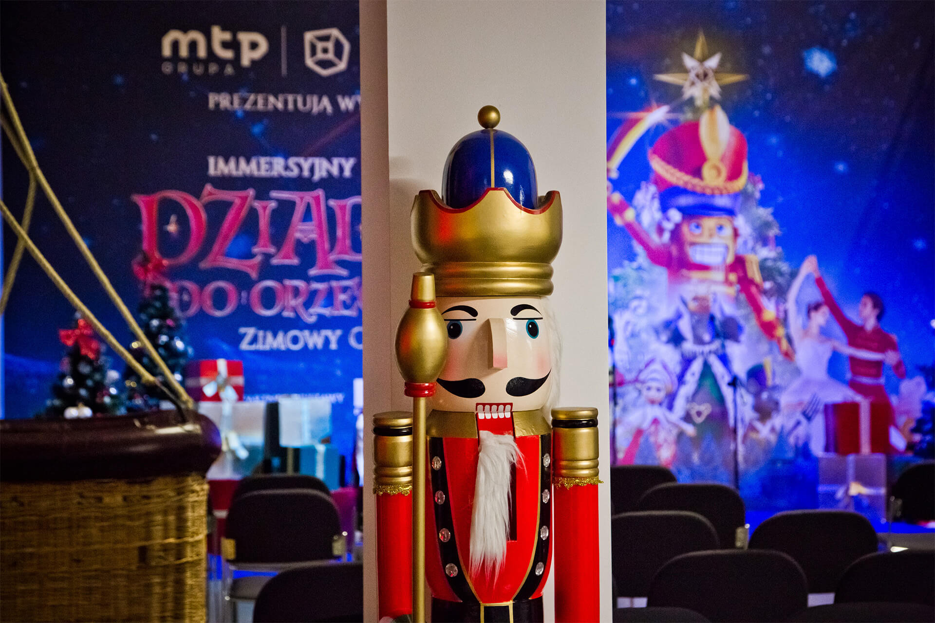 Dziadek do Orzechów w Art Box Experience Poznań