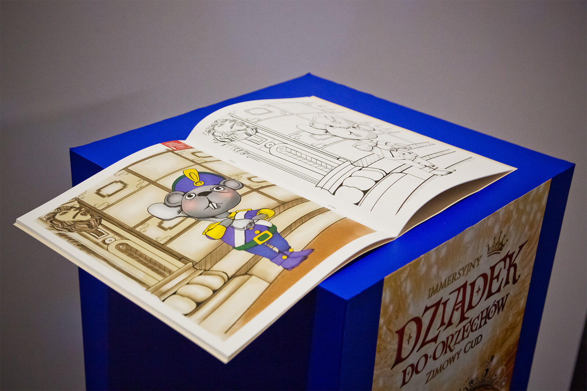 Dziadek do Orzechów w Art Box Experience Poznań