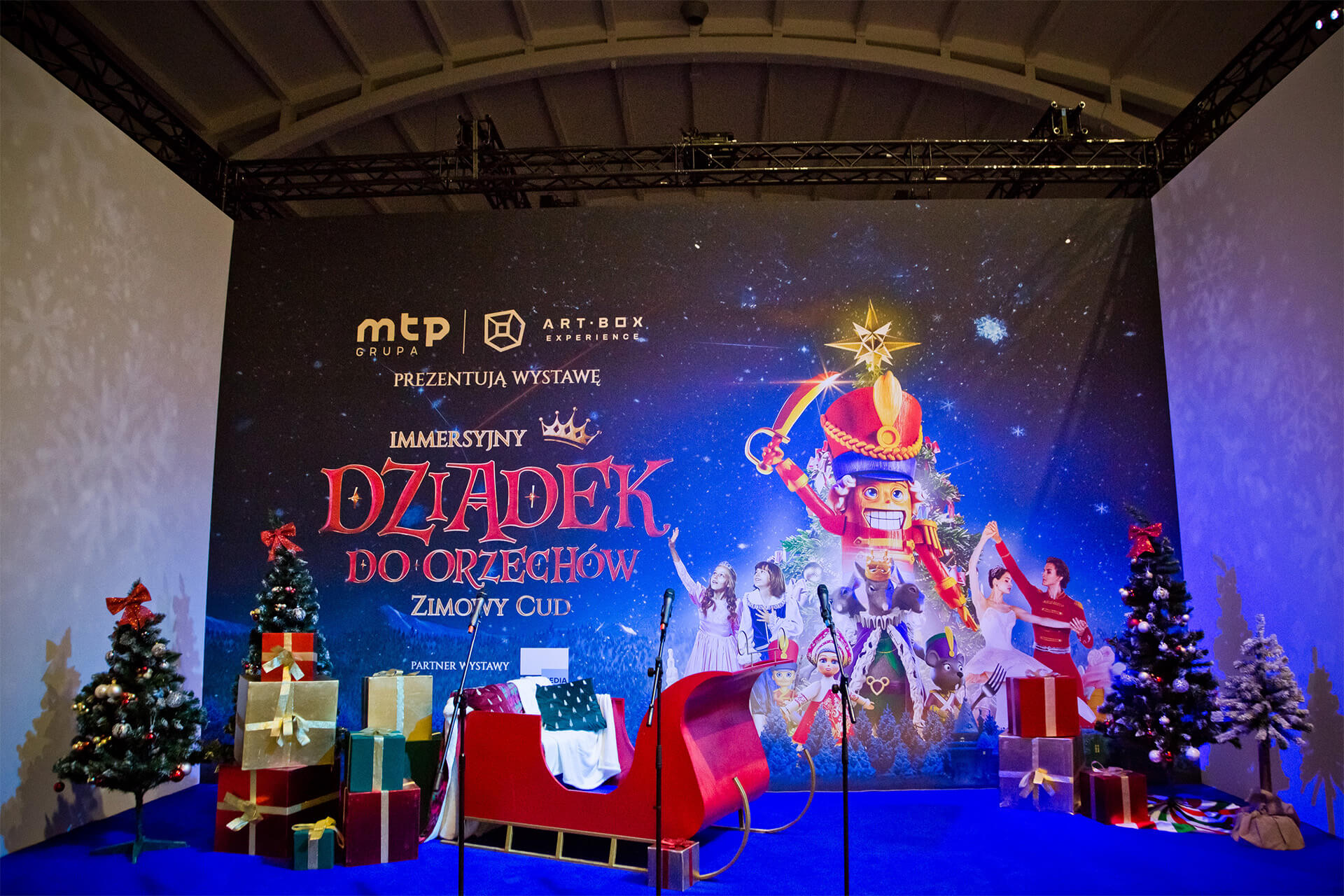 Dziadek do Orzechów w Art Box Experience Poznań