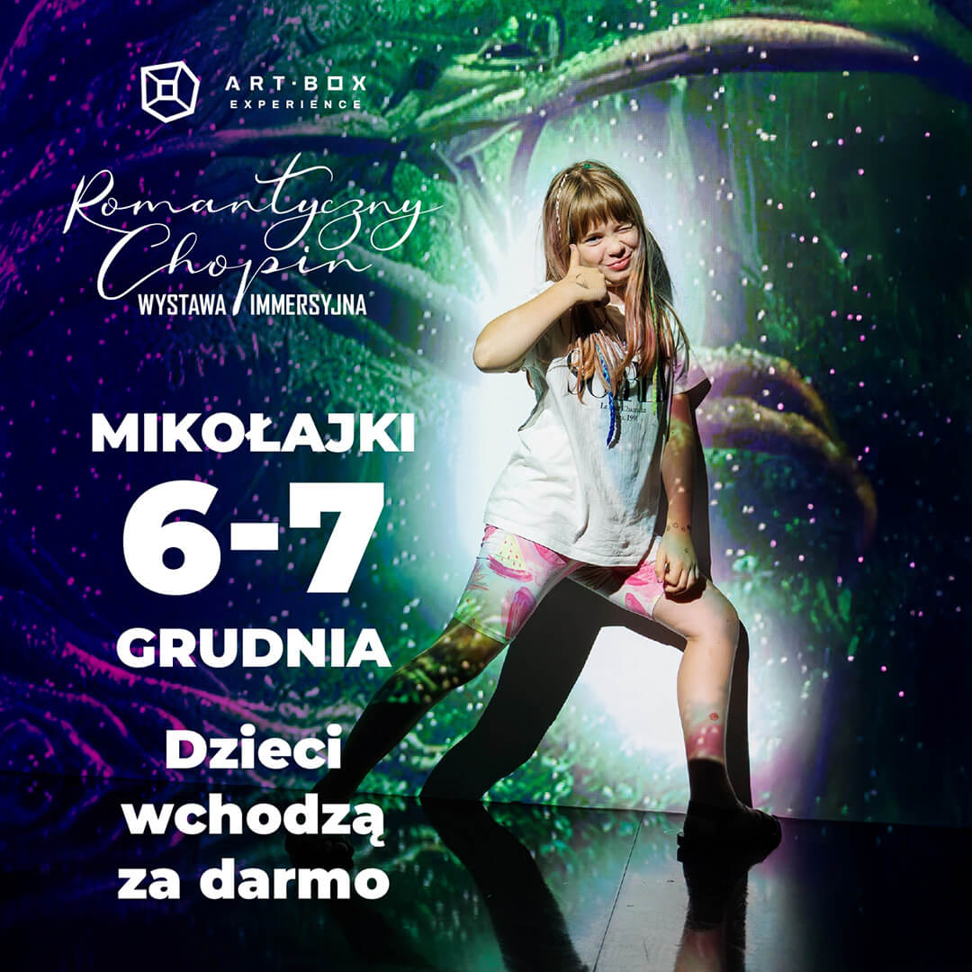 Grudniowe odliczanie zaczyna się dziś – a w Mikołajki dzieci odkrywają Art Box Experience za darmo!