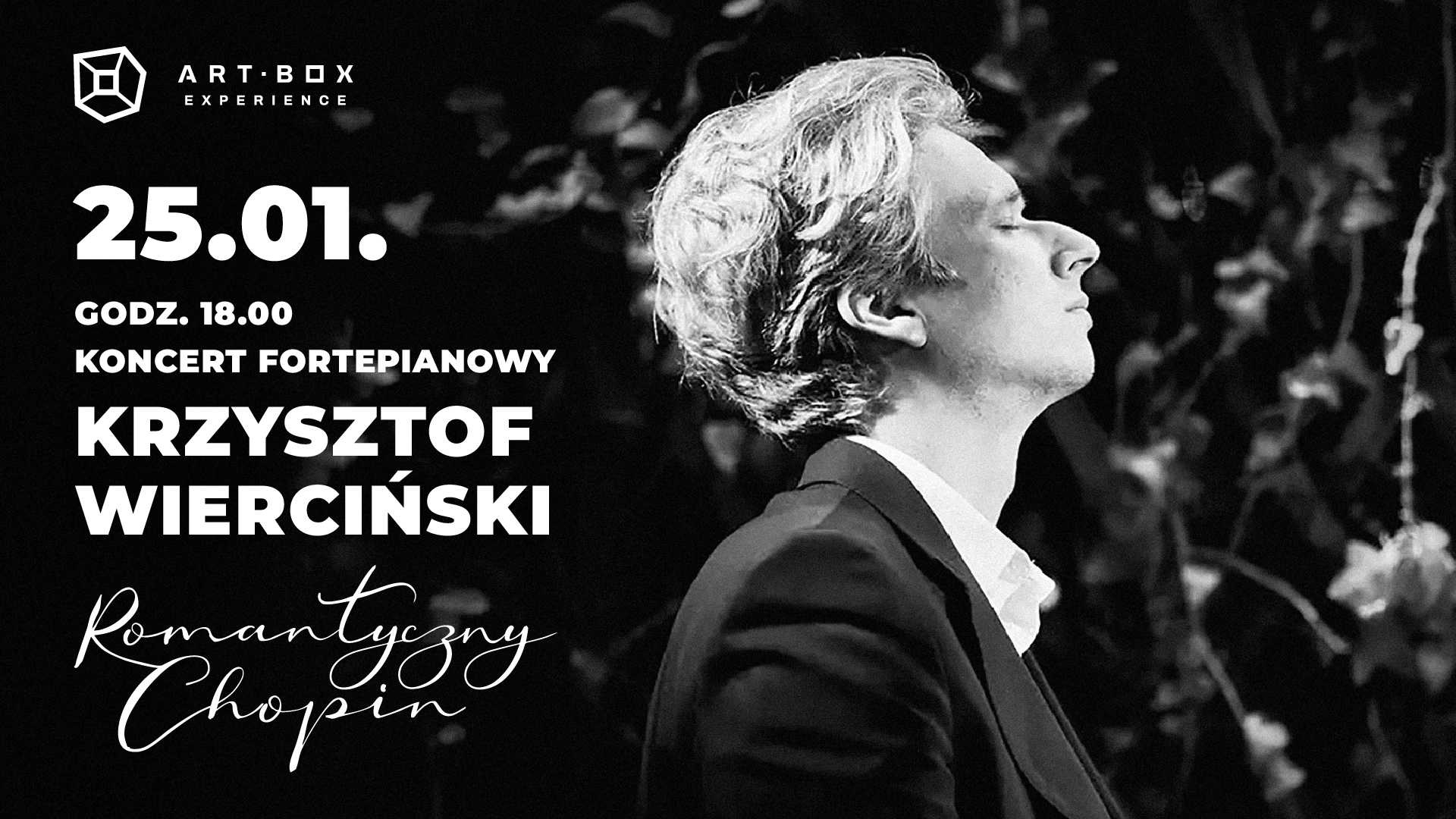 Koncert fortepianowy „Romantyczny Chopin” – Krzysztof Wierciński